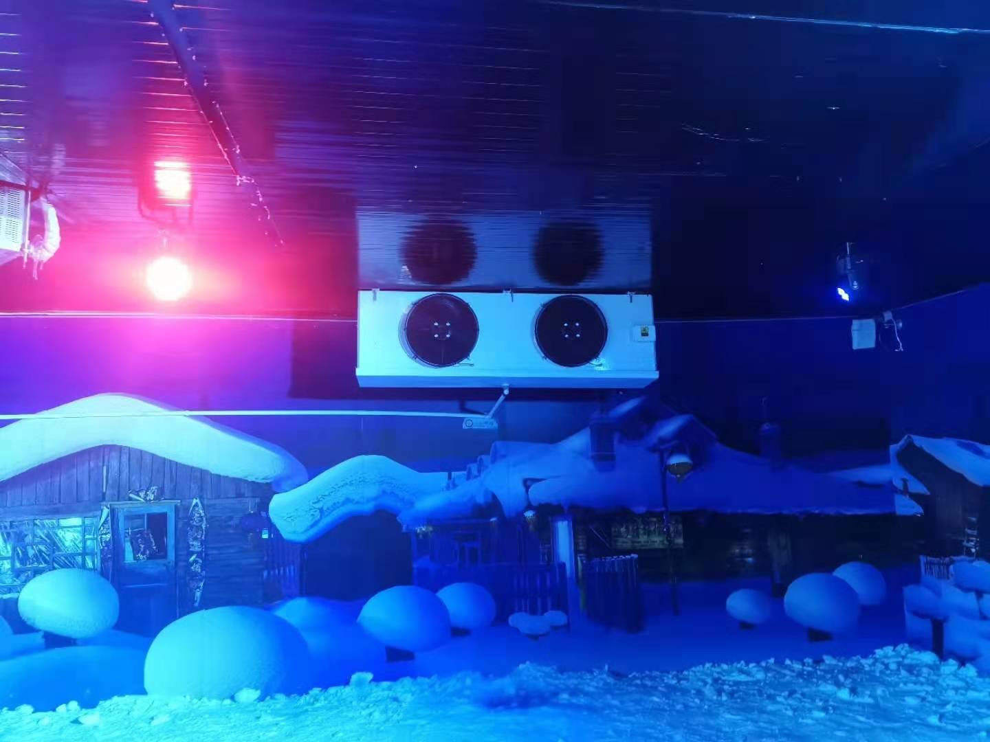 滑雪場，室內冰雪世界冷庫歡樂谷建造